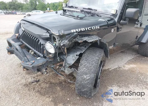 2013 Jeep Wrangler Unlimited Rubicon z USA, uszkodzony, nr VIN 1C4HJWFG0DL566445